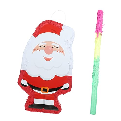 Yardwe 1Satz Weihnachtsmann Pinata Für Teiliges Mit Lustige Weihnachtsdekoration Für Partys Weihnachtsfeier Requisite Weihnachtspinata Für Familienfeiern von Yardwe