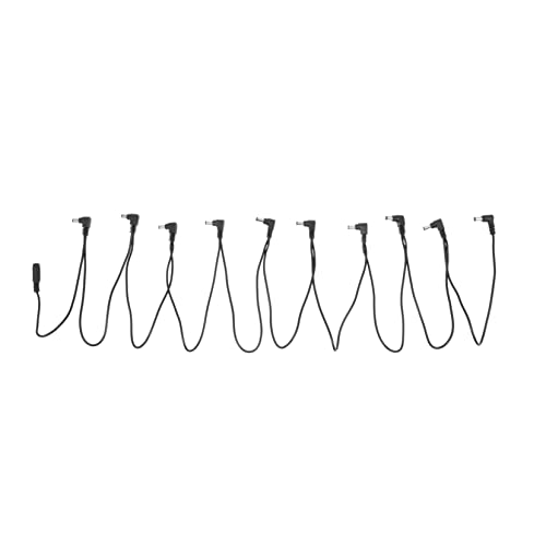 Yardwe 1Stück Gitarre Pedal Netzkabel Gitarren Verbindungskabel Für Effektgeräte Langlebiges Design Für Pedalboards Hochwertiges Material von Yardwe