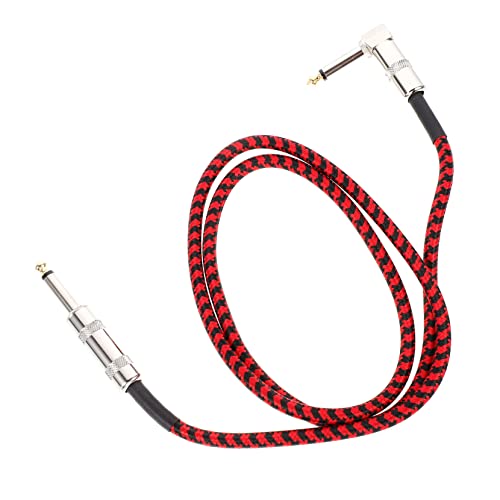 Yardwe 1Stück Gitarren Audiokabel Gewebtes Verbindungskabel Für Gitarre Und Bass Audioadapter Mit Stabiler Übertragung Yardwe 1Stück Gitarren Audiokabel Gewebtes Verbindungskabel Für Gitarre Und Bass Audioadapter Mit Stabiler Übertragung von Yardwe