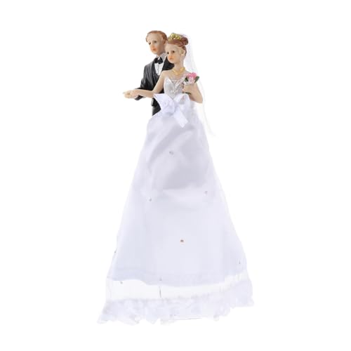 Yardwe 1Stück Hochzeitsfeier Kuchen Topper Aus Harz Exquisite Tortendeko Für Hochzeiten Handbemalt Glatte Oberfläche Festliche Für Hochzeitsdesserts Und Feiern Yardwe 1Stück Hochzeitsfeier Kuchen Topper Aus Harz Exquisite Tortendeko Für Hochzeiten Handbemalt Glatte Oberfläche Festliche Für Hochzeitsdesserts Und Feiern von Yardwe