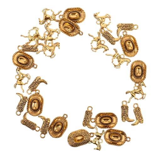 Yardwe 1satz Western Schlüsselanhänger Mit Hüten Stiefeln Und Pferdeanhängern Teiliges Zubehör Für Schmuck Bastelprojekte Und Partys Inklusive Und Pferdependants Yardwe 1satz Western Schlüsselanhänger Mit Hüten Stiefeln Und Pferdeanhängern Teiliges Zubehör Für Schmuck Bastelprojekte Und Partys Inklusive Und Pferdependants von Yardwe