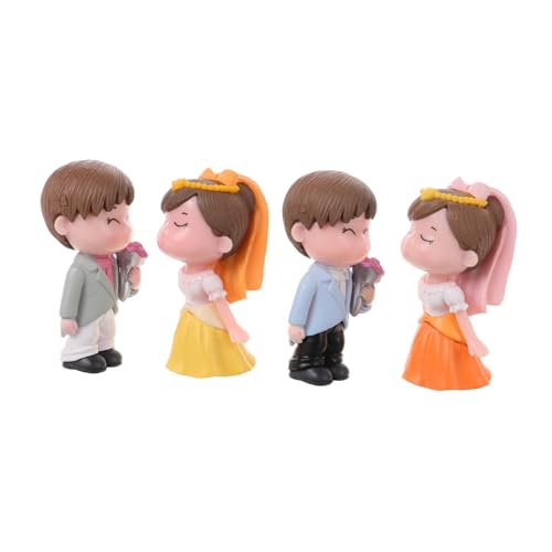 Yardwe 2 Paare Tortenaufleger Hochzeit Tortenaufsatz Hochzeit Braut Bräutigam Tortenaufsatz Tischpärchenpuppe Braut Kuchen Topper Kuchendekor Kuchenzubehör Plastik Yardwe 2 Paare Tortenaufleger Hochzeit Tortenaufsatz Hochzeit Braut Bräutigam Tortenaufsatz Tischpärchenpuppe Braut Kuchen Topper Kuchendekor Kuchenzubehör Plastik von Yardwe