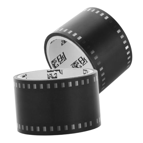Yardwe 2 Rollen dekoratives Klebeband zum Basteln Bastelband für Scrapbooking das Haustier Black Yardwe 2 Rollen dekoratives Klebeband zum Basteln Bastelband für Scrapbooking das Haustier Black von Yardwe