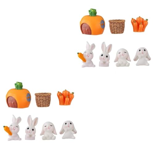 Yardwe 2 Sätze Kaninchen Figuren aus Teiliges für Kreative Dekoration von Autos und Garten Niedliche Hase Figuren für Osterfeiern und Party Deko Yardwe 2 Sätze Kaninchen Figuren aus Teiliges für Kreative Dekoration von Autos und Garten Niedliche Hase Figuren für Osterfeiern und Party Deko von Yardwe