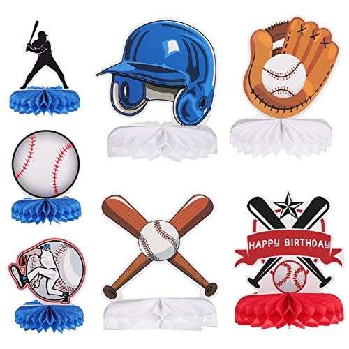 Yardwe 2 Sätze Sportparty Wabenzentrum Baseball-Dekorationen für Partys Baseball-Waben-Herzstück Baseballbasen Mini Sportwaben-Mittelstücke Tischdekoration für den Haushalt Karton Yardwe 2 Sätze Sportparty Wabenzentrum Baseball-Dekorationen für Partys Baseball-Waben-Herzstück Baseballbasen Mini Sportwaben-Mittelstücke Tischdekoration für den Haushalt Karton von Yardwe