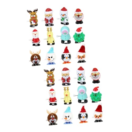 Yardwe 2 Sätze Teiliges Weihnachtsdeko Set mit Santa Claus Schneemann und Hirsch Wind Up Bunte Weihnachtsfiguren aus Sicherem Lustige Aufziehfunktion Yardwe 2 Sätze Teiliges Weihnachtsdeko Set mit Santa Claus Schneemann und Hirsch Wind Up Bunte Weihnachtsfiguren aus Sicherem Lustige Aufziehfunktion von Yardwe