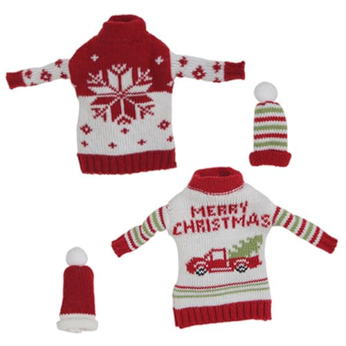 Yardwe 2 Sätze Weihnachtliche Weinflaschen Dekoration Teiliges Flaschenhüte und Überzüge Schneeflocken Auto Design Wiederverwendbar Festlich Langlebig für Tischdeko und Partyaccessoires Yardwe 2 Sätze Weihnachtliche Weinflaschen Dekoration Teiliges Flaschenhüte und Überzüge Schneeflocken Auto Design Wiederverwendbar Festlich Langlebig für Tischdeko und Partyaccessoires von Yardwe