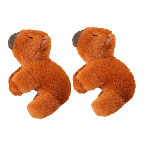 Yardwe 2 Stück Capybara-Puppe süße Capybara weich Capybara Party Dekorationen für lustige Capybara süß gefüllte Capybara Plüschspielzeug Tuch Yardwe 2 Stück Capybara-Puppe süße Capybara weich Capybara Party Dekorationen für lustige Capybara süß gefüllte Capybara Plüschspielzeug Tuch von Yardwe