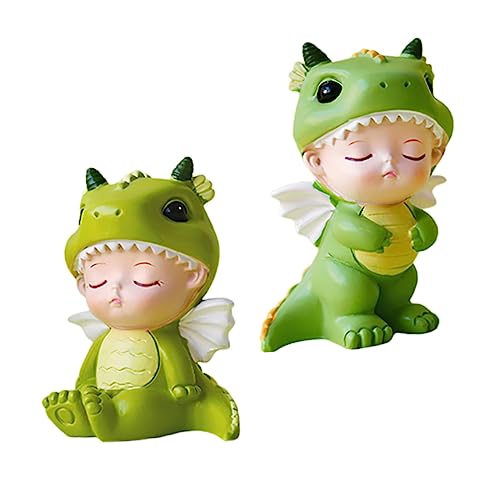 Yardwe 2 Stück Dinosaurier Cake Topper für Kindergeburtstag Teiliges Harz Ornament Stehend Sitzend Niedliche Dekoration für Torten Fotorequisiten und Partys um Ihre Kuchen zu Verschönern Yardwe 2 Stück Dinosaurier Cake Topper für Kindergeburtstag Teiliges Harz Ornament Stehend Sitzend Niedliche Dekoration für Torten Fotorequisiten und Partys um Ihre Kuchen zu Verschönern von Yardwe