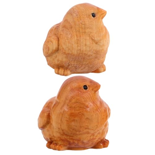 Yardwe 2 Stück Holzschnitzerei Kunsthandwerk Huhn Vintage Heimdekoration Holz Hochzeitsornamente Ostern DIY Basteldekoration Osterbasteln Holz Holztierpuppe Yardwe 2 Stück Holzschnitzerei Kunsthandwerk Huhn Vintage Heimdekoration Holz Hochzeitsornamente Ostern DIY Basteldekoration Osterbasteln Holz Holztierpuppe von Yardwe