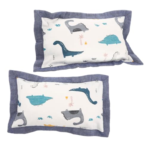 Yardwe 2 Stück Kleinkind-Kissenbezug aus Baumwolle Kleinkindkissen zum Schlafen Reisekissen Kissenbezüge in Reisegröße Kopfkissen für Babys Baumwollgarn Sky-Blue Yardwe 2 Stück Kleinkind-Kissenbezug aus Baumwolle Kleinkindkissen zum Schlafen Reisekissen Kissenbezüge in Reisegröße Kopfkissen für Babys Baumwollgarn Sky-Blue von Yardwe