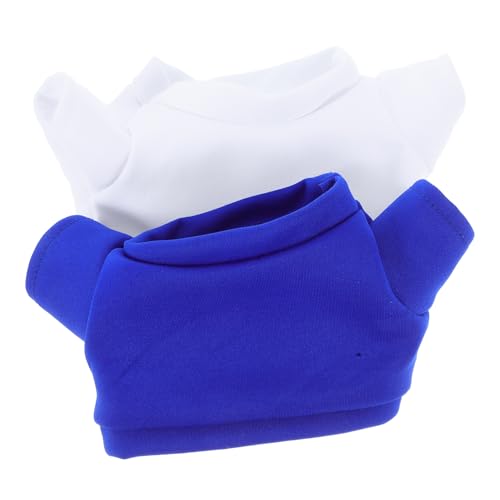 Yardwe 2 Stück Plüschbär Kleidung Stofftier Kleidung Puppen Hoodies Plüschpuppe Plüschpullover Kleidung Für Plüschtiere Bärenpuppen Kleidung Winzige Kleidung Für Stofftiere von Yardwe