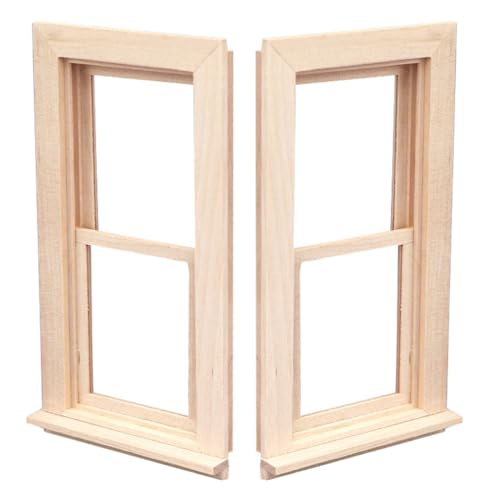 Yardwe 2 Stück Puppenhausmöbel Puppenhaus Bilderrahmen Miniatur Puppenhausfenster Miniaturen Puppenhauszubehör Puppenhaus Baumaterial Puppenhaus Fensterrahmen Khaki Holz Yardwe 2 Stück Puppenhausmöbel Puppenhaus Bilderrahmen Miniatur Puppenhausfenster Miniaturen Puppenhauszubehör Puppenhaus Baumaterial Puppenhaus Fensterrahmen Khaki Holz von Yardwe