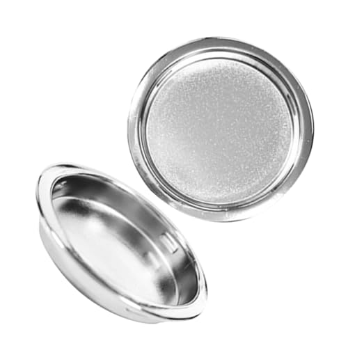 Yardwe 2 Stück Scheunentorgriff Tür Kommerziell Einziehbar Drücken Stopper Bildschirm Einseitig Glockenspiel Rand Sperren Scharniere Hebel Garage Haken Tasche Ring Finger Die Silver Stahl von Yardwe