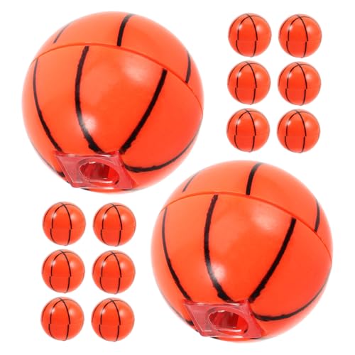 Yardwe 20 Stück Basketball Förmiger Bleistiftspitzer für Schüler Handheld Langlebig Effizient Kompaktes Design für Schulbedarf Kreative Lernen Yardwe 20 Stück Basketball Förmiger Bleistiftspitzer für Schüler Handheld Langlebig Effizient Kompaktes Design für Schulbedarf Kreative Lernen von Yardwe