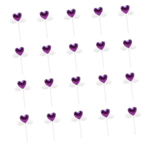 Yardwe 20 Stück Cupcake Picks Engel Flügel Cake Topper Kuchen Einlagen Zufällige Farben Deko für Taufen und Festlichkeiten Zufällige Farbe Yardwe 20 Stück Cupcake Picks Engel Flügel Cake Topper Kuchen Einlagen Zufällige Farben Deko für Taufen und Festlichkeiten Zufällige Farbe von Yardwe