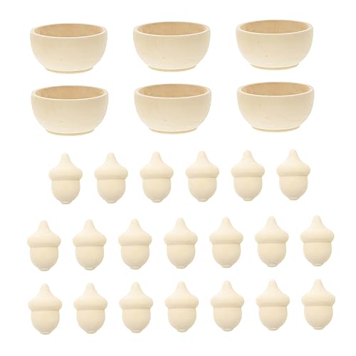 Yardwe 20 Stück Holz und Sortierset Teiliges Set aus Unbehandeltem Holz mit Eicheln und Schalen Fördert Kreativität und Motorische Fähigkeiten bei Kindern Lernspielzeug Yardwe 20 Stück Holz und Sortierset Teiliges Set aus Unbehandeltem Holz mit Eicheln und Schalen Fördert Kreativität und Motorische Fähigkeiten bei Kindern Lernspielzeug von Yardwe