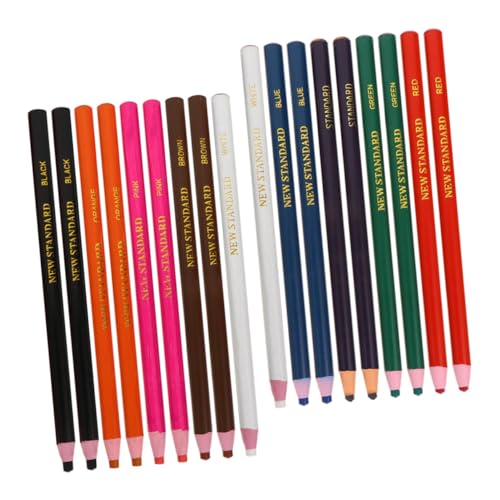 Yardwe 20 Stück Kreative Wachsmalstifte Abziehbare Bleistifte Wachsmalstifte für Zeichnungen und Näharbeiten für Designer und Handwerker Farben Je Stifte Yardwe 20 Stück Kreative Wachsmalstifte Abziehbare Bleistifte Wachsmalstifte für Zeichnungen und Näharbeiten für Designer und Handwerker Farben Je Stifte von Yardwe