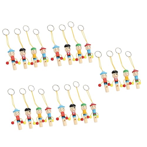 Yardwe 20 Stück Teiliges Holzpfeifen Cartoon Piratenpfeifen Schlüsselanhänger Musikinstrumente Ergonomisch Sicher Pädagogisch Fördernd Yardwe 20 Stück Teiliges Holzpfeifen Cartoon Piratenpfeifen Schlüsselanhänger Musikinstrumente Ergonomisch Sicher Pädagogisch Fördernd von Yardwe