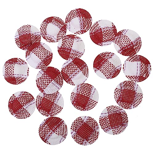 Yardwe 20 Stück Teiliges Miniatur Strohhüte Kleine Bunte Puppenhüte Handgefertigte Mini Hüte für DIY Bastelarbeiten Puppendekoration Geeignet für Kreative Projekte Yardwe 20 Stück Teiliges Miniatur Strohhüte Kleine Bunte Puppenhüte Handgefertigte Mini Hüte für DIY Bastelarbeiten Puppendekoration Geeignet für Kreative Projekte von Yardwe
