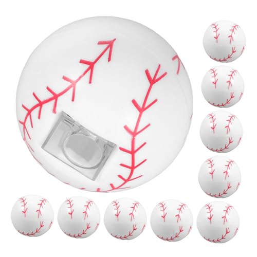 Yardwe 20 Stück Teiliges Sport Ball Bleistiftanspitzer Handbetrieben für Schule und Studenten Innovatives Baseball Design Tragbar und Langlebig für Unterricht Yardwe 20 Stück Teiliges Sport Ball Bleistiftanspitzer Handbetrieben für Schule und Studenten Innovatives Baseball Design Tragbar und Langlebig für Unterricht von Yardwe