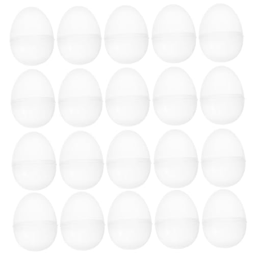 Yardwe 20 Stück Teiliges Transparentes Wiederbefüllbares aus Halboffen Vielseitig Befüllbar für Kleine Süßigkeiten als Dekorative Osteraufbewahrung und Festliche Tischdekoration Yardwe 20 Stück Teiliges Transparentes Wiederbefüllbares aus Halboffen Vielseitig Befüllbar für Kleine Süßigkeiten als Dekorative Osteraufbewahrung und Festliche Tischdekoration von Yardwe
