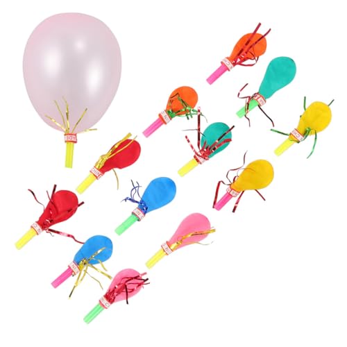 Yardwe 200 Stück Pfeifenballons Zahlenballons Halloween Halloween Partyballons Luftballons Zum Geburtstag Luftballons Für Partytüten Partyballons Aus Kunststoff von Yardwe
