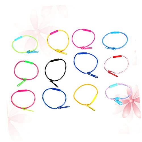 Yardwe 20Stücke Mode Frauen Schmuck Armband Teiliges Reißverschluss Freundschaftsarmband Verschiedenen Farben Für Besondere Anlässe Und Partys von Yardwe