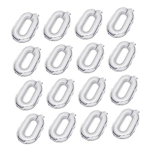 Yardwe 20Stücke Silberne Folienballons Kreative Party Dekoration Für Hochzeiten Geburtstage Für Wände Türen Und Fenster Yardwe 20Stücke Silberne Folienballons Kreative Party Dekoration Für Hochzeiten Geburtstage Für Wände Türen Und Fenster von Yardwe