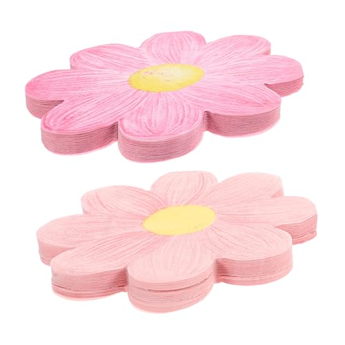 Yardwe 20pcs Blumenpapier -servietten Für Hochzeiten Von Themenpartys Und Alltägliche Verwendung Von Gänseblümchenform Blumen Servietten Einweg -servietten Für Tischeinstellungen von Yardwe