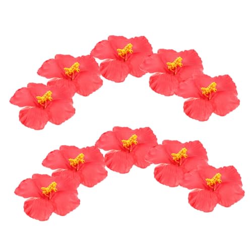 Yardwe 20pcs Rote Künstliche Hibiskusblumen Für Sommer- Und Frühlingsdekorationen Faux Tropical Blumen Für Hawaiianische Themenpartys Und Handwerks Yardwe 20pcs Rote Künstliche Hibiskusblumen Für Sommer- Und Frühlingsdekorationen Faux Tropical Blumen Für Hawaiianische Themenpartys Und Handwerks von Yardwe