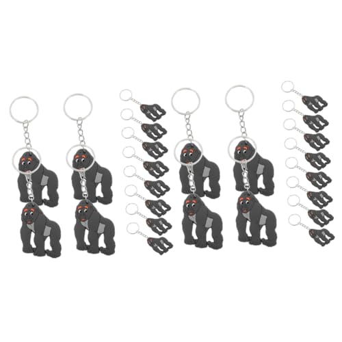 Yardwe 24 Stck Teiliges Gorilla Schlüsselanhänger aus Stabilem Material Realistische Dschungel Tier Anhänger als Geburtstags Party Wildtier Schlüsselanhänger Charm Yardwe 24 Stck Teiliges Gorilla Schlüsselanhänger aus Stabilem Material Realistische Dschungel Tier Anhänger als Geburtstags Party Wildtier Schlüsselanhänger Charm von Yardwe