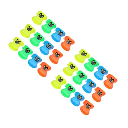 Yardwe 24 Stck Teiliges Kunststoff Pfeifenset für Bunte Cartoon Trillerpfeifen aus Sicherem Material als Geburtstags Mitgebsel und Party Gastgeschenk für Mädchen und Zufällige Farbe von Yardwe