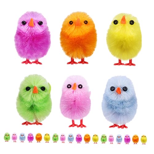Yardwe 24Stücke Plüschspielzeug Mini Küken Deko Für Ostern Fuzzy Küken Als Partygeschenk Tischdekoration Für Feiertage Und Feiern Yardwe 24Stücke Plüschspielzeug Mini Küken Deko Für Ostern Fuzzy Küken Als Partygeschenk Tischdekoration Für Feiertage Und Feiern von Yardwe
