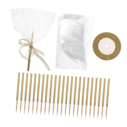 Yardwe 24Stücke Teiliges mit Glitzer Bonbonstangen und Transparenten Beuteln für Festliche Feiern und Veranstaltungen mit Dekorativem Glitzerband Yardwe 24Stücke Teiliges mit Glitzer Bonbonstangen und Transparenten Beuteln für Festliche Feiern und Veranstaltungen mit Dekorativem Glitzerband von Yardwe