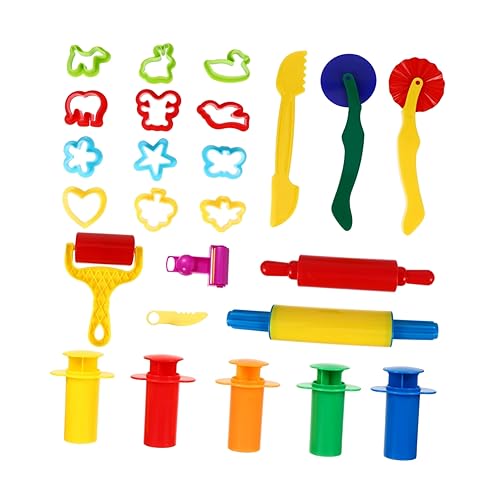 Yardwe 25Stücke Teiliges Knete Werkzeug Set Für Modellierwerkzeuge Für Kreatives Für Vorschule Und Kindergarten Sicher Und Langlebig von Yardwe