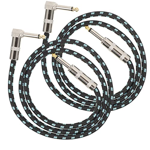 Yardwe 2Stücke Gitarrenkabel Professionelles Gitarren Audiokabel Geflochtenes Für Instrumente Und Lautsprecher Für Bühne Und Studio von Yardwe