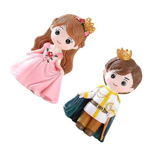 Yardwe 2Stücke Prinzessinnen und Prinz Kuchen Topper für Partys Niedliche Kuchendekoration für Geburtstagsfeiern Tortendeko für Kindergeburtstage und Themenpartys Stabil Yardwe 2Stücke Prinzessinnen und Prinz Kuchen Topper für Partys Niedliche Kuchendekoration für Geburtstagsfeiern Tortendeko für Kindergeburtstage und Themenpartys Stabil von Yardwe