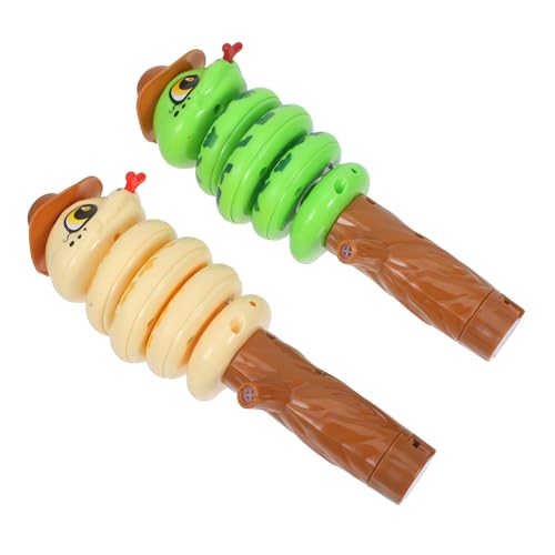Yardwe 2Stücke Schlangen Pfeifen für Lustige Pfeifenspielzeuge mit Schwingendem Körper für Interaktives und Partys als Goodie Bag Füller von Yardwe