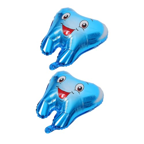 Yardwe 2Stücke Zahn Themenballons Lustige Partydekoration für Babypartys Zahnarztfeiern und Jubiläen Langlebige Aluminiumfolie Einfach Aufzublasen für Unvergessliche Yardwe 2Stücke Zahn Themenballons Lustige Partydekoration für Babypartys Zahnarztfeiern und Jubiläen Langlebige Aluminiumfolie Einfach Aufzublasen für Unvergessliche von Yardwe