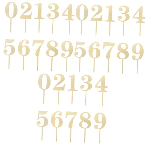 Yardwe 3 Sätze Digitale Torteneinlage Party Dekore Kuchen -topper Kuchen Dekorieren Topper Tortenaufsätze Für Geburtstage Rosa Kuchendekoration Dekorationen Torten Deko Acryl 20 Stück * 3 Yardwe 3 Sätze Digitale Torteneinlage Party Dekore Kuchen -topper Kuchen Dekorieren Topper Tortenaufsätze Für Geburtstage Rosa Kuchendekoration Dekorationen Torten Deko Acryl 20 Stück * 3 von Yardwe