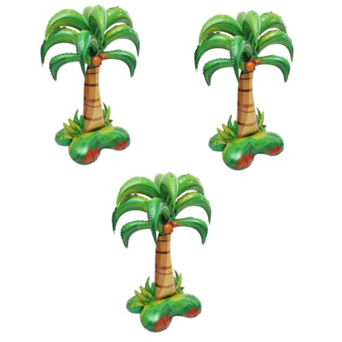 Yardwe 3 Stück Aufblasbarer Aluminiumfolien Palmenballon Hawaii Party Deko Fotorequisite Große Luftgefüllte Kokospalmenform für Tropische Sommerveranstaltungen Yardwe 3 Stück Aufblasbarer Aluminiumfolien Palmenballon Hawaii Party Deko Fotorequisite Große Luftgefüllte Kokospalmenform für Tropische Sommerveranstaltungen von Yardwe