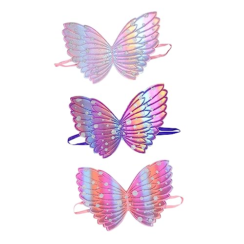 Yardwe 3 Stück Engelsflügel Schmetterlingsflügel Große Flügel Licht Fee Mädchen Jungen Funkelnde Feenflügel Party Feenflügel Realistische LED Halloween Flügel Lustige Feenflügel Mädchen Yardwe 3 Stück Engelsflügel Schmetterlingsflügel Große Flügel Licht Fee Mädchen Jungen Funkelnde Feenflügel Party Feenflügel Realistische LED Halloween Flügel Lustige Feenflügel Mädchen von Yardwe