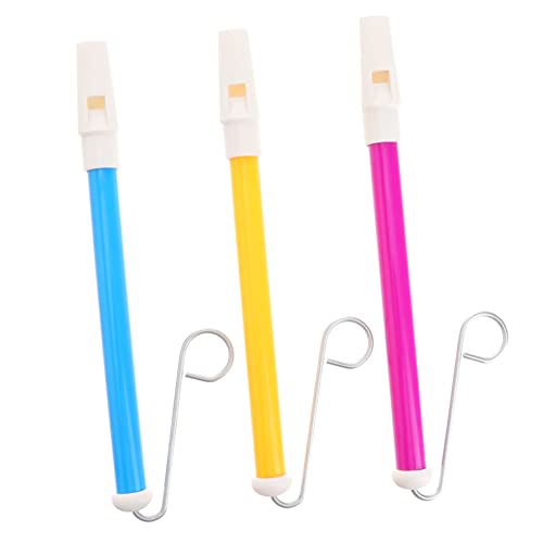 Yardwe 3 Stück Yo Flöte Kinderspielzeug Slide Whistle Musikspielzeug Nützliche Partygeschenke Für Kleinkinder Musikinstrument Krachmacher Kinderpfeifen Pfeifenspielzeug Kunststoff von Yardwe