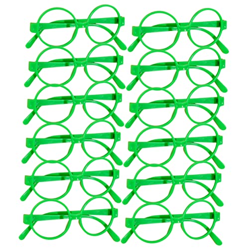 Yardwe 30 Stück Brillenrahmen Lustige Brillen Rahmen Party Zubehör Runde Brille für Kindergeburtstag Mitgebsel von Yardwe