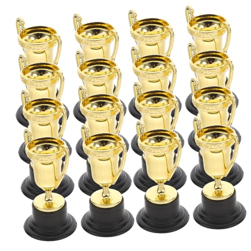 Yardwe 30 Stück Teiliges Kunststofftrophäen Mini Pokale für Schulbelohnungen Wettkämpfe und Partys Leicht und Stabil Auszeichnung für Kleine Sieger und Kreative von Yardwe