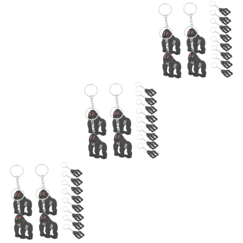 Yardwe 36 Stck Teiliges Gorilla Schlüsselanhänger Realistische Affen Anhänger Niedlich und Lebendig Modisches Accessoire für Taschen Partygeschenke für Gorilla Fans Yardwe 36 Stck Teiliges Gorilla Schlüsselanhänger Realistische Affen Anhänger Niedlich und Lebendig Modisches Accessoire für Taschen Partygeschenke für Gorilla Fans von Yardwe