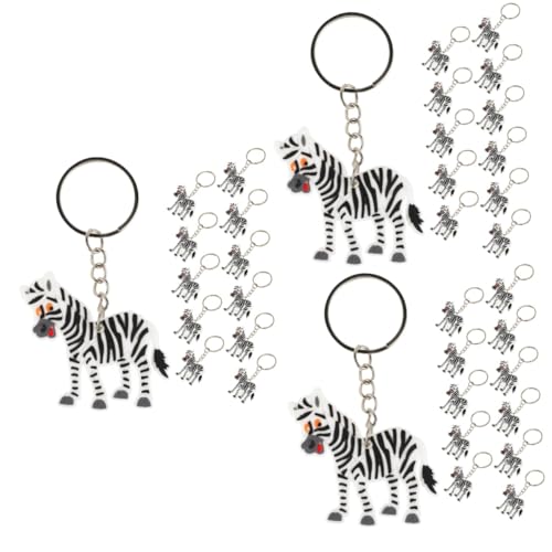 Yardwe 36 Stck Teiliges Zebra Schlüsselanhänger aus Robustem Material Niedlicher Tieranhänger als Taschen und Schlüsseldeko Strapazierfähiges Accessoire für Alltag und Partygeschenk Yardwe 36 Stck Teiliges Zebra Schlüsselanhänger aus Robustem Material Niedlicher Tieranhänger als Taschen und Schlüsseldeko Strapazierfähiges Accessoire für Alltag und Partygeschenk von Yardwe
