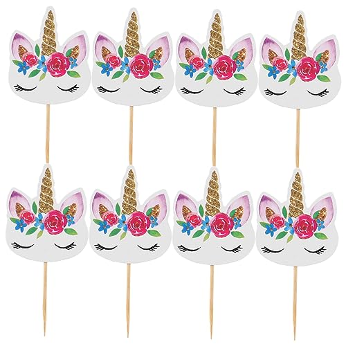Yardwe 36Stücke Einhorn Dessert Topper Teilig Papier Kuchendekoration Für Torten Für Kindergeburtstage Und Partys Farbige Einhornmotive Sicher Und Praktisch Yardwe 36Stücke Einhorn Dessert Topper Teilig Papier Kuchendekoration Für Torten Für Kindergeburtstage Und Partys Farbige Einhornmotive Sicher Und Praktisch von Yardwe