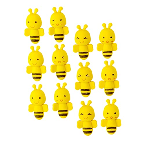 Yardwe 36Stücke Malerei Radiergummi Niedliche Bienenform Radierer Für Kreative Bastelprojekte Für Kindergarten Und Schule Umweltfreundliches Material Sicher von Yardwe